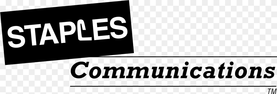 Staples Communications Logo Logo, Text Free Transparent Png