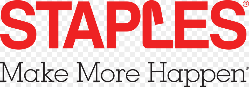 Staples Logo, Text, Dynamite, Weapon Png Image