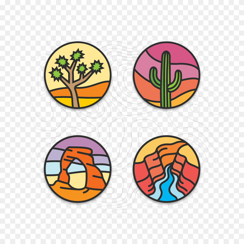 Staples Of The Southwest Patchsticker Designs Design, Art Free Png