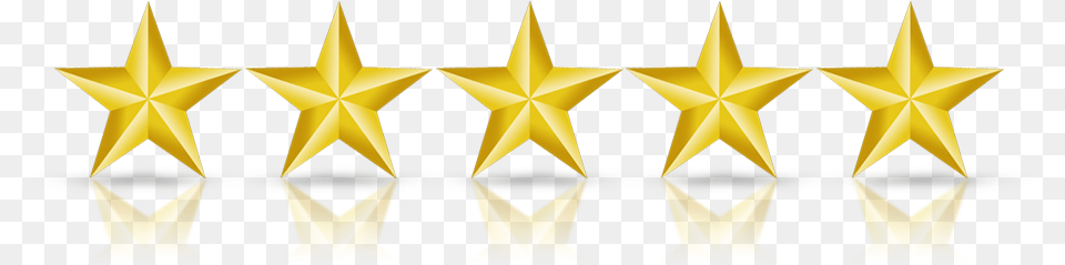 Star 5 Star Rating Transparent, Gold, Symbol Free Png Download