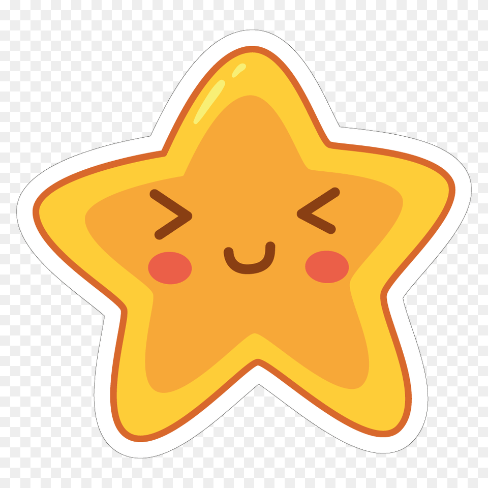 Star, Star Symbol, Symbol, Food, Sweets Free Png Download