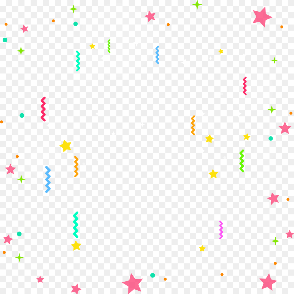 Star, Paper, Confetti Png