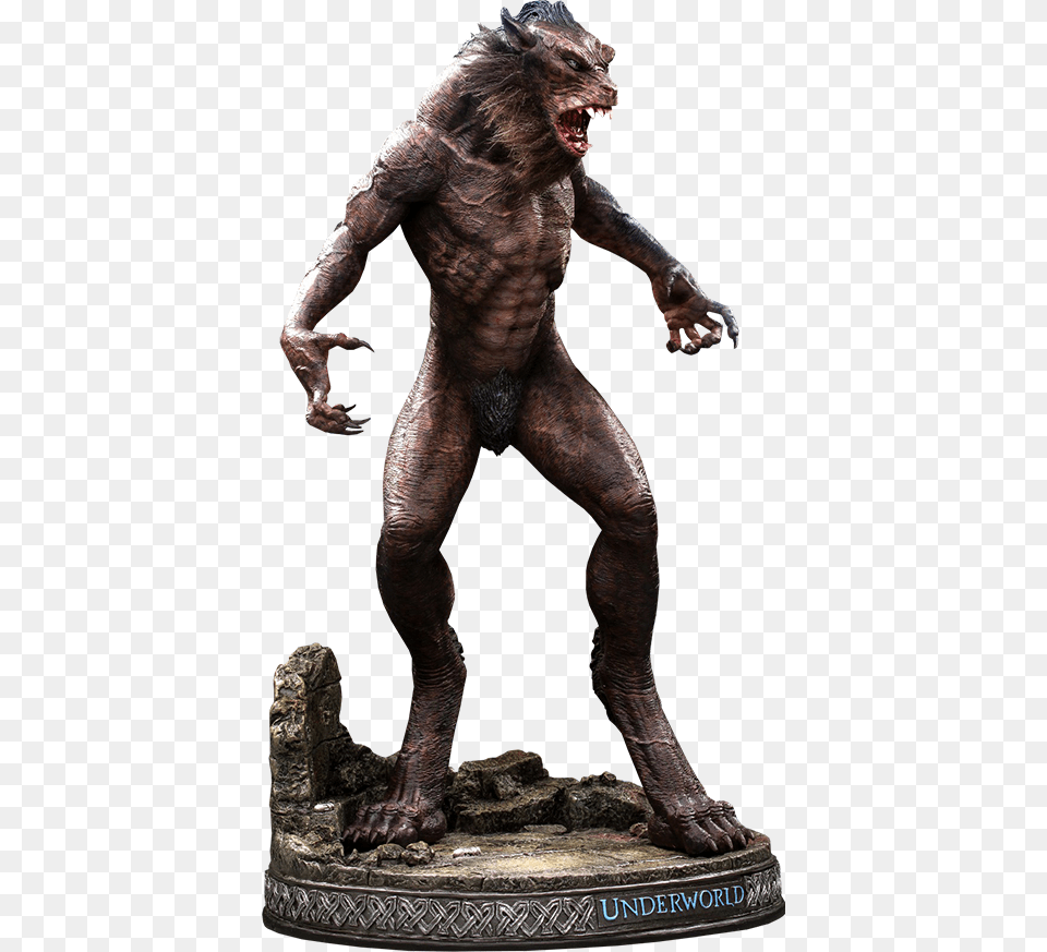 Star Ace Underworld Statue Lycan, Adult, Male, Man, Person Free Png