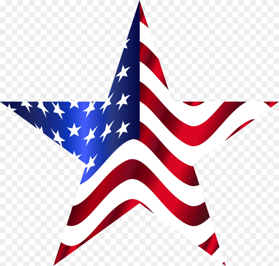 Star American Flag, American Flag, Star Symbol, Symbol Png Image