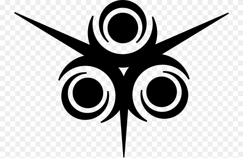Star And Circle Tribal Tribal Circle, Stencil, Symbol, Emblem, Animal Png
