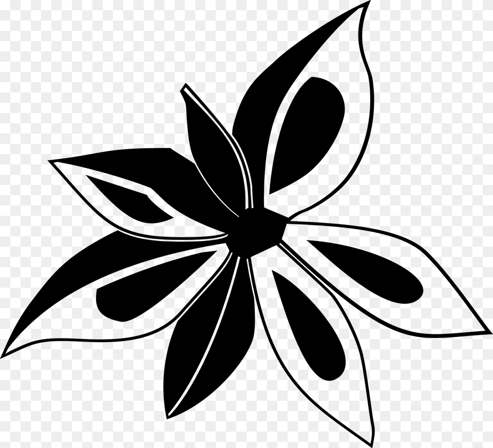 Star Anise Clipart, Stencil, Appliance, Ceiling Fan, Device Free Png Download