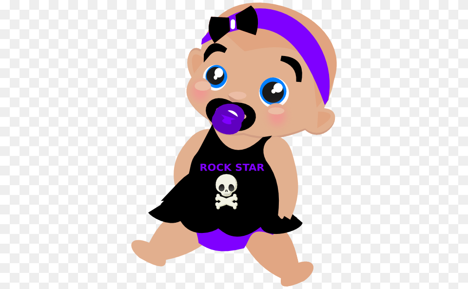 Star Baby Cliparts, Person, Purple, Face, Head Png