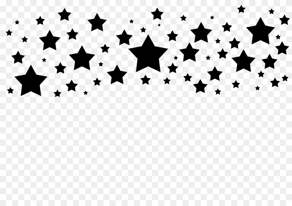 Star Background, Stencil, Silhouette, Text Free Png