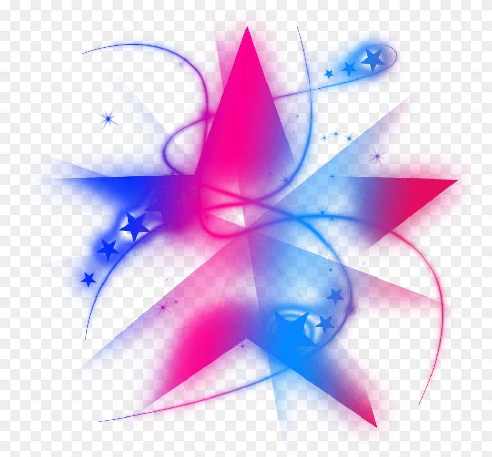 Star Background Neon Abstract Abstrakciya Illustration, Light, Purple, Accessories, Pattern Png Image