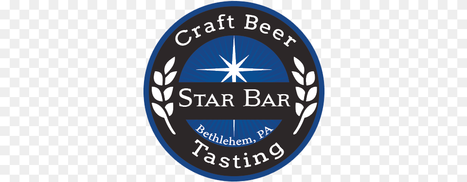 Star Bar Craft Beer Tasting 2020 Downtown Bethlehem Institute Of Marine Research Norway, Logo, Badge, Symbol, Disk Free Transparent Png