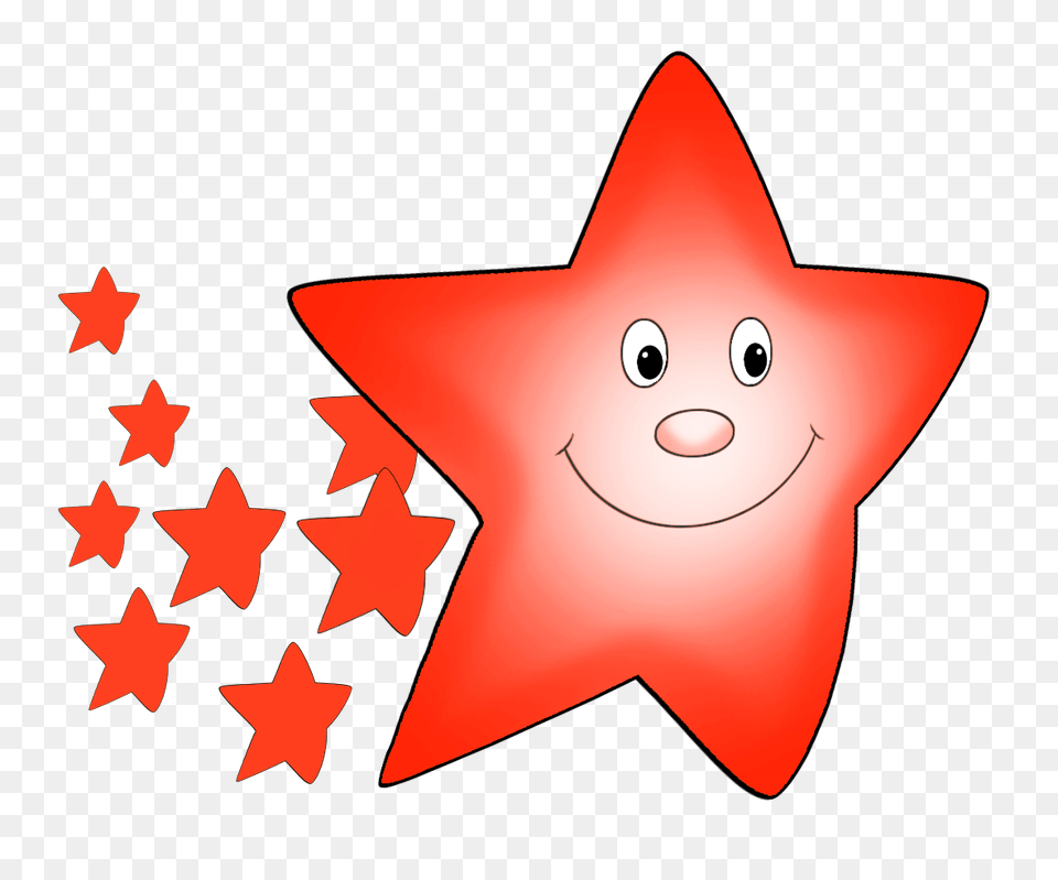 Star Black And White Clip Art, Star Symbol, Symbol, Animal, Fish Png Image