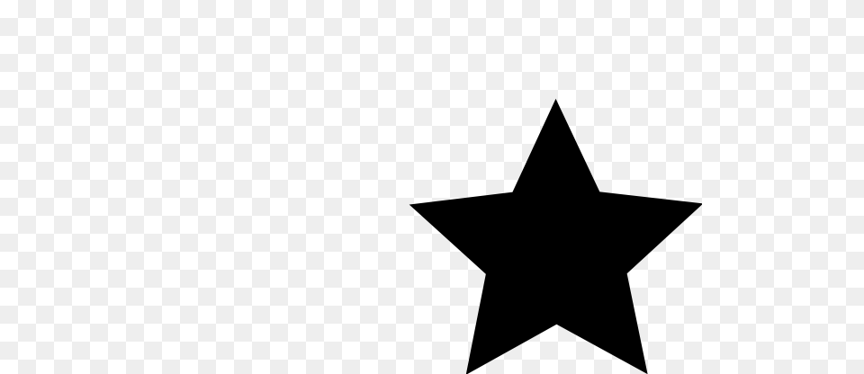 Star Black Clip Art, Star Symbol, Symbol, Animal, Fish Png Image