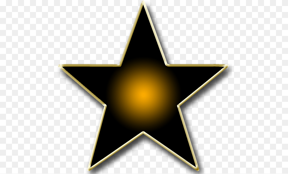 Star Black With Orange Center Restaurant Of The Year Award, Star Symbol, Symbol, Bow, Weapon Free Transparent Png