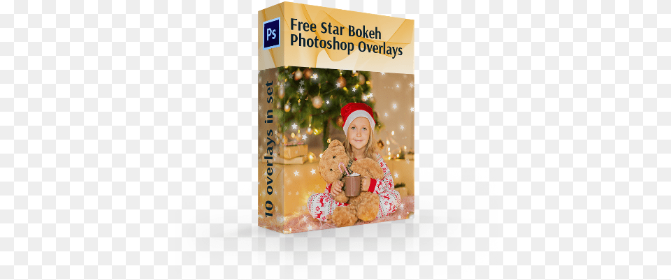 Star Bokeh Overlays For Photoshop Christmas Carol, Teddy Bear, Toy, Child, Female Png Image