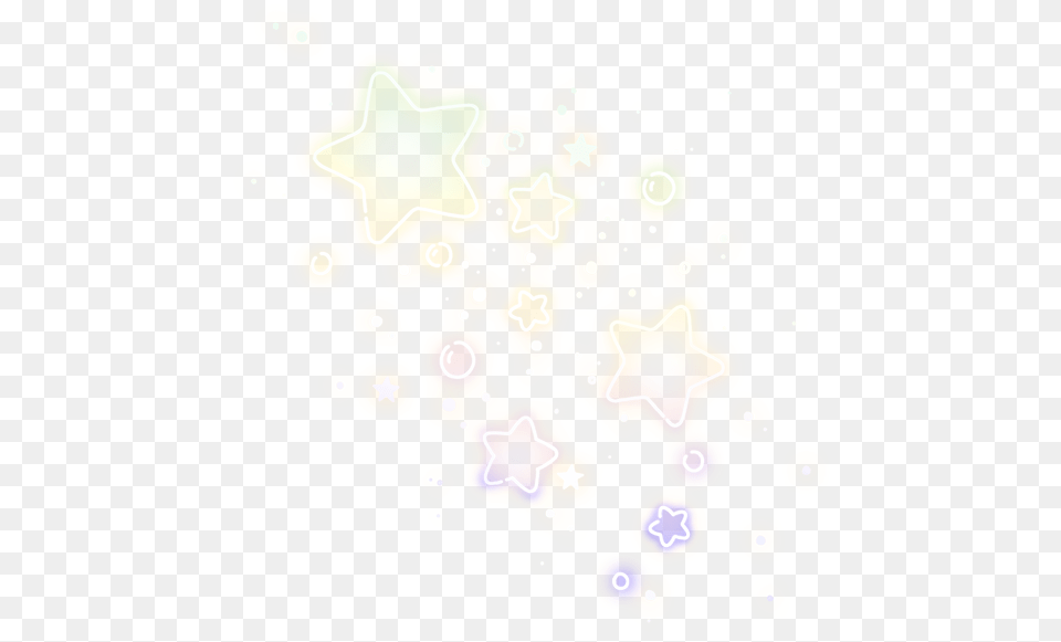 Star Bubble Galaxy Sparkling Neon Starlight Fantasy Star, Pattern Png Image