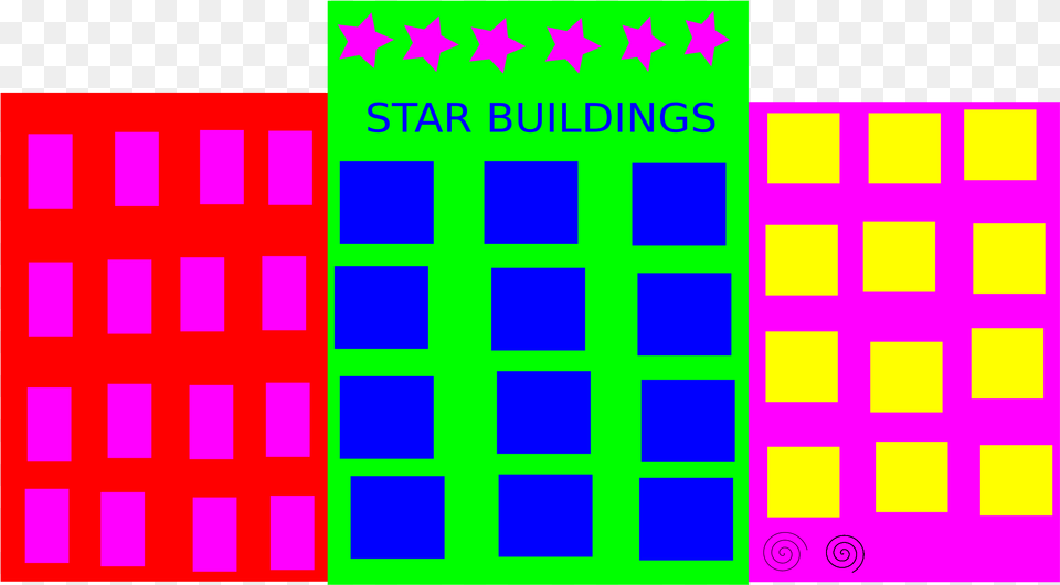 Star Buildings Clip Arts Building, Purple Free Png