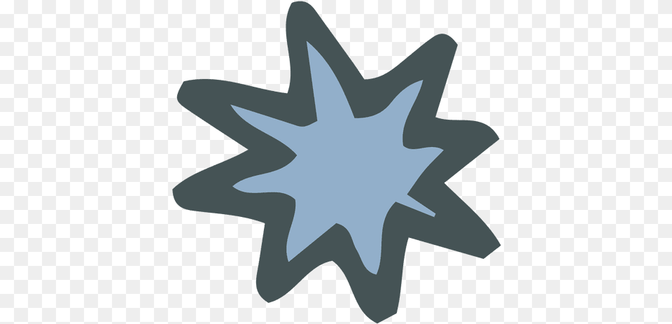 Star Burst Hand Drawn Cartoon Icon 28 Illustration, Star Symbol, Symbol, Animal, Fish Free Transparent Png