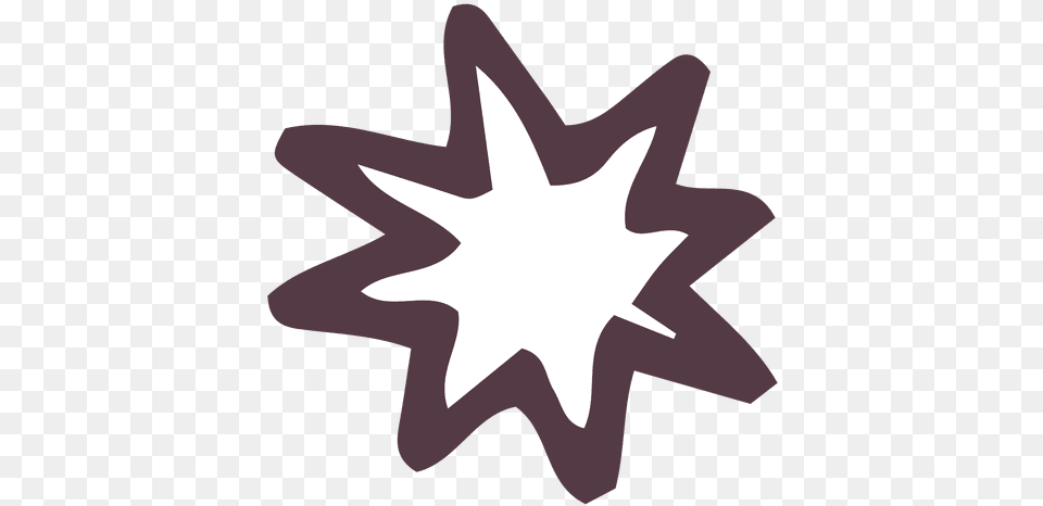 Star Burst Hand Drawn Icon 42 Transparent U0026 Svg Vector Star Burst Starburst Icon, Star Symbol, Symbol, Leaf, Plant Free Png Download
