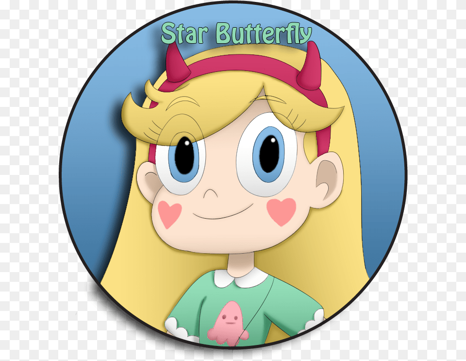 Star Butterfly From Star Vs Forces Of Evil On A Cartoon, Photography, Baby, Person, Face Free Png