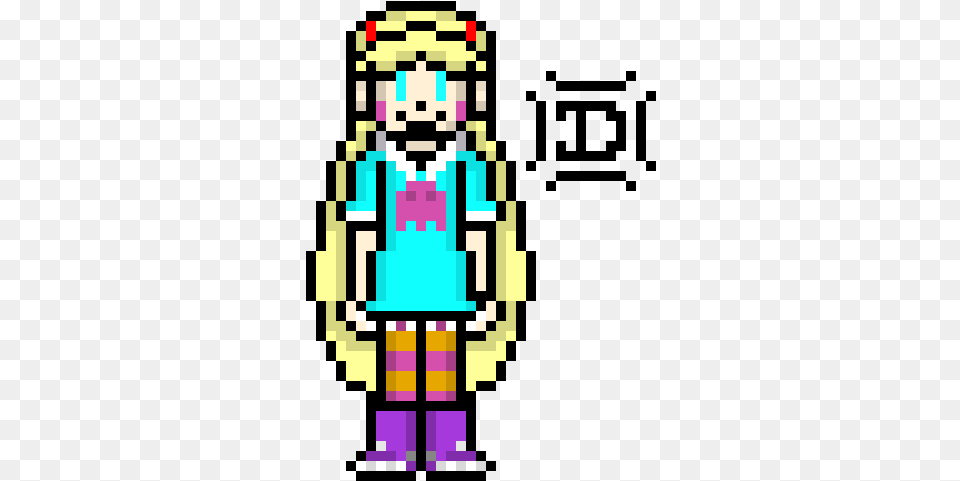 Star Butterfly Star Vs The Forces Of Evil, Art, Qr Code Png Image