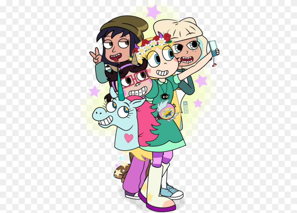 Star Butterfly Y Daron Nefcy, Book, Comics, Publication, Baby Free Transparent Png