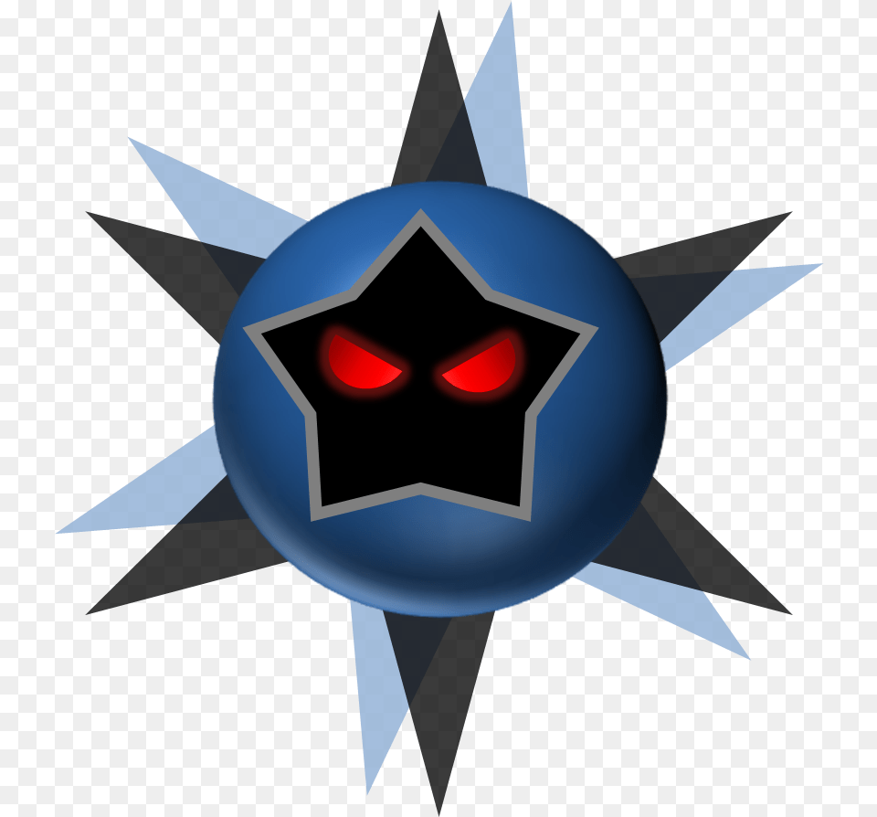 Star By Rotommowtom Dark Star Mario And Luigi, Symbol, Star Symbol Png