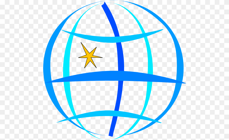 Star Cage Round Globe Clip Art Vector Clip Coordenadas Geograficas, Sphere, Astronomy, Outer Space, Clothing Free Png Download