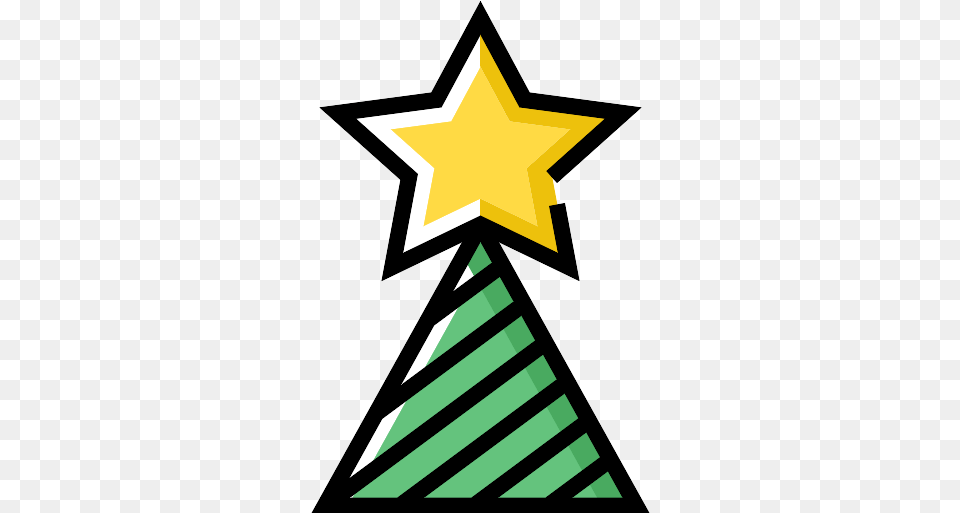 Star Christmas Tree Icon Repo Icons Vector Christmas Icon, Star Symbol, Symbol, Cross Free Png