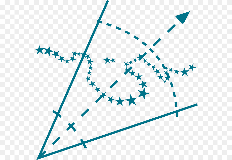 Star Circle Border, Triangle Free Transparent Png