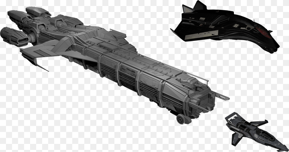 Star Citizen Caterpillar Carrier, Aircraft, Spaceship, Transportation, Vehicle Free Png