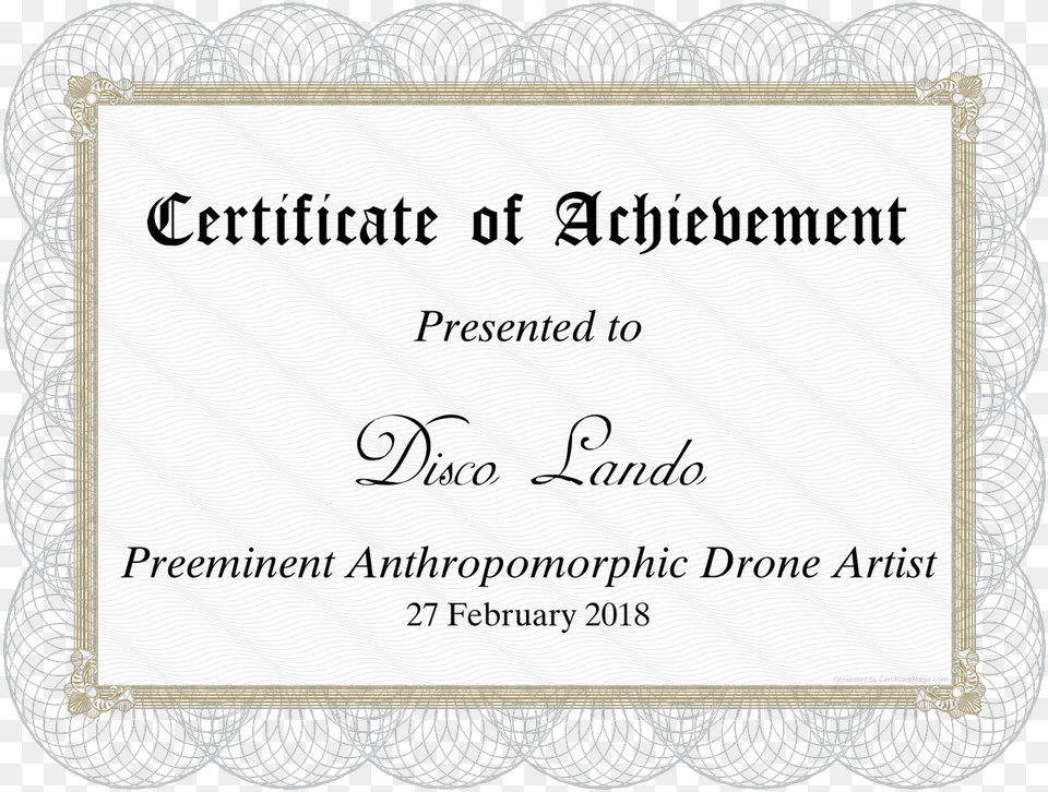 Star Citizen Certificate Download Original Size Certificate, Text Free Png