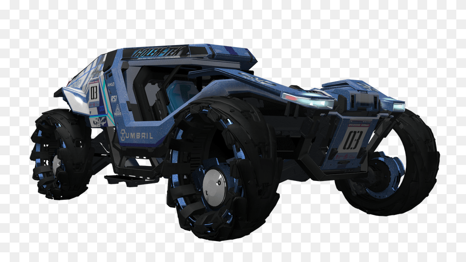 Star Citizen Cyclone Transparent Tractor, Car, Transportation, Vehicle, Buggy Png Image