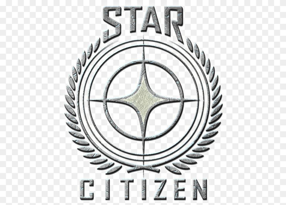 Star Citizen Logo, Badge, Emblem, Symbol Free Png