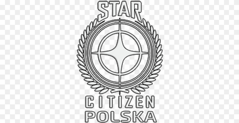 Star Citizen Polska Product, Emblem, Symbol, Logo, Dynamite Png