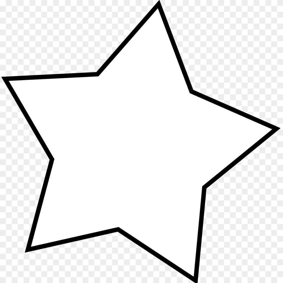 Star Clip Art Black And White, Star Symbol, Symbol Free Png