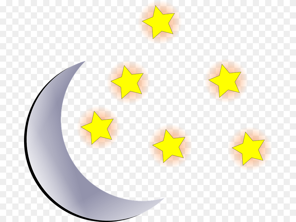 Star Clip Art Free, Nature, Night, Outdoors, Star Symbol Png Image