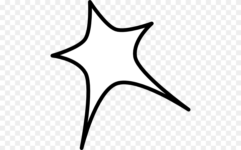 Star Clip Art Outline, Star Symbol, Symbol, Bow, Weapon Free Transparent Png
