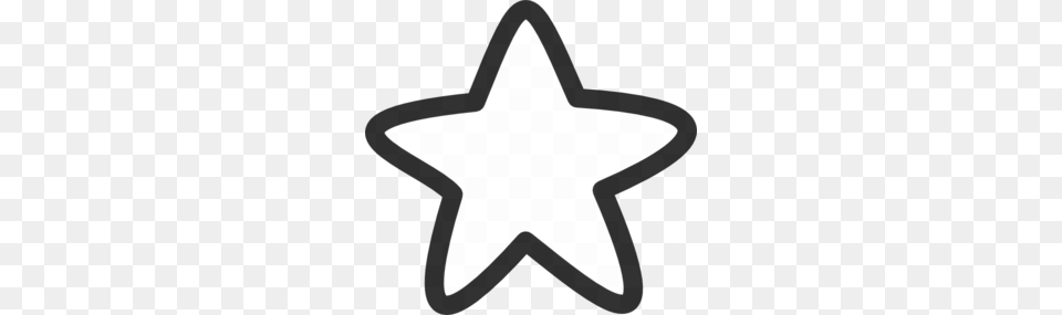 Star Clip Art Outline Black And White Trendnet, Star Symbol, Symbol Png