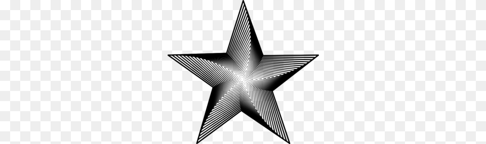 Star Clipart, Gray Free Transparent Png