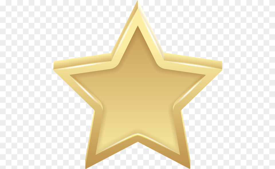 Star Clipart Gold Banner Download Gold Star Transparent Gold Transparent Star Clipart, Star Symbol, Symbol Png Image