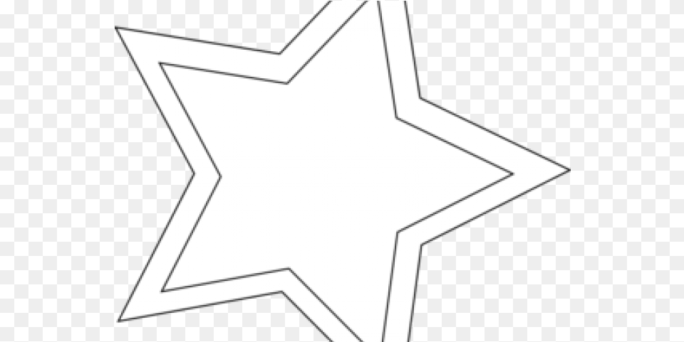 Star Clipart Outline Dot, Star Symbol, Symbol Free Png
