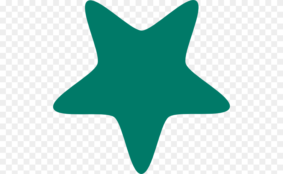 Star Clipart Teal, Star Symbol, Symbol, Animal, Fish Free Png Download