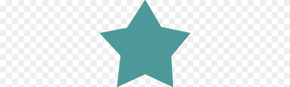 Star Clipart Teal, Star Symbol, Symbol Png Image