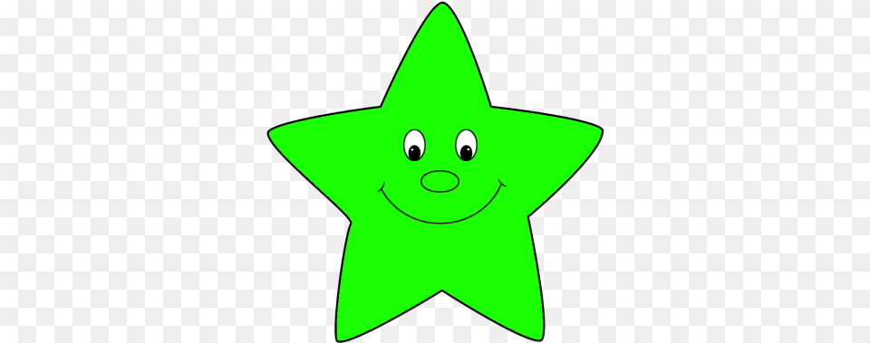 Star Clipart Image Cartoon Smile Green Star, Star Symbol, Symbol Free Transparent Png