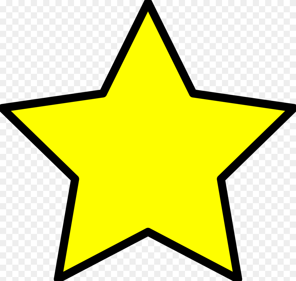 Star Clipart Yellow Star Clipart, Star Symbol, Symbol Png Image
