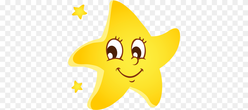 Star Cliparts Smiley Pics To Download Smiling Star Clipart, Star Symbol, Symbol, Animal, Bear Free Png