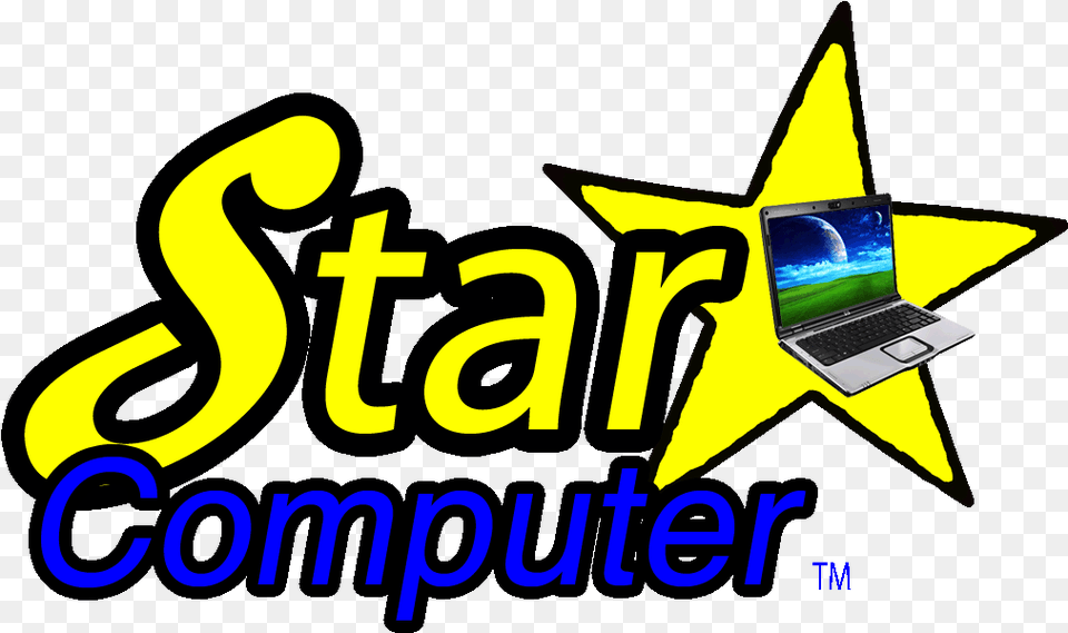 Star Computer Logo Graphic Design, Electronics, Laptop, Pc Png