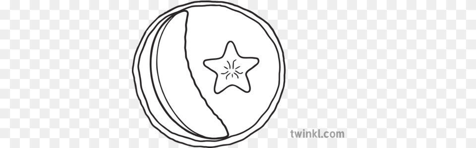 Star Crescent Biscuit Islam Symbol Food Dot, Star Symbol, Clothing, Hardhat, Helmet Png