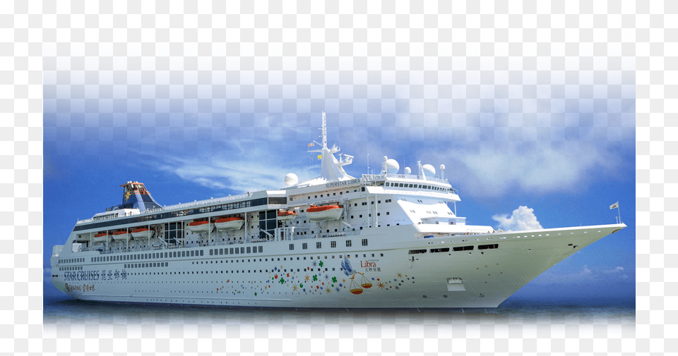 Star Cruise Superstar Libra, Boat, Cruise Ship, Ship, Transportation Free Png