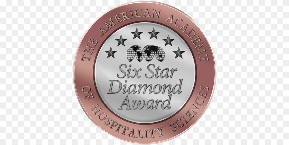 Star Diamond Award Plate, Disk, Coin, Money Free Png